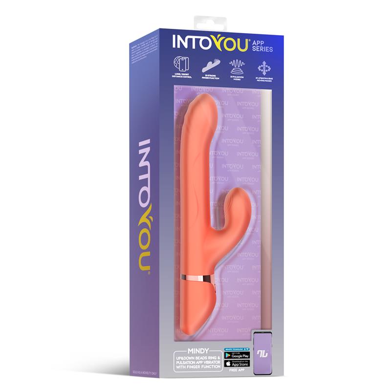 Mindy Vibe with Up and Down Beads Ring Finger and Pulsation with APP