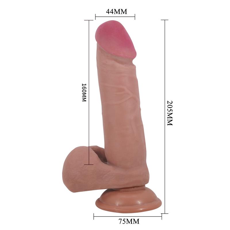 Sliding Skin Dildo 205 cm