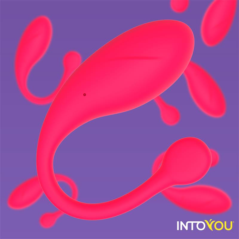 Bulby Vibrating Egg with App Dark Pink