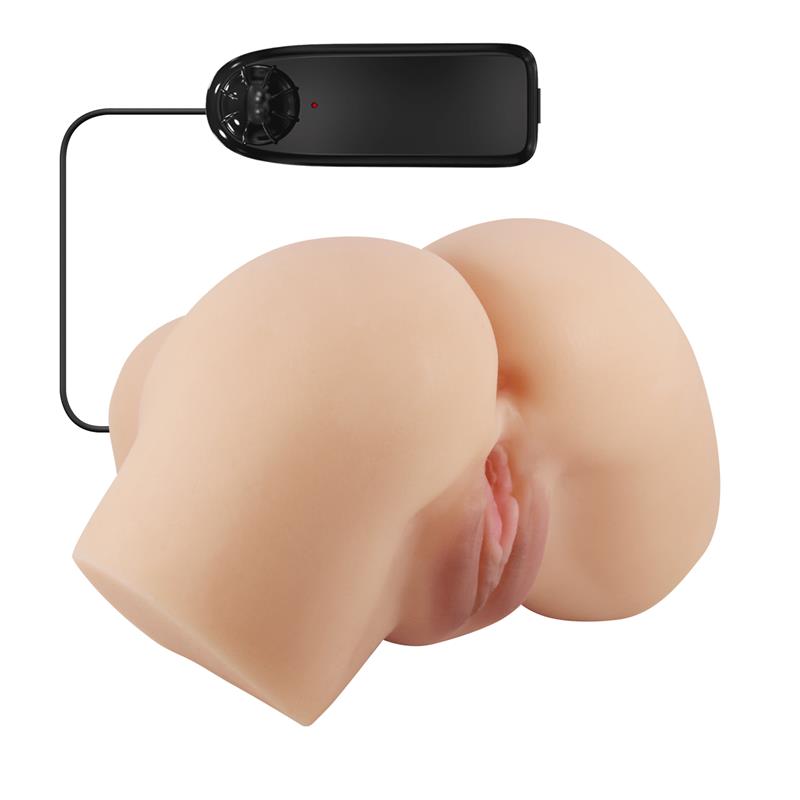 Hailey Vibrating Realistic Masturbator Vagina and Anus