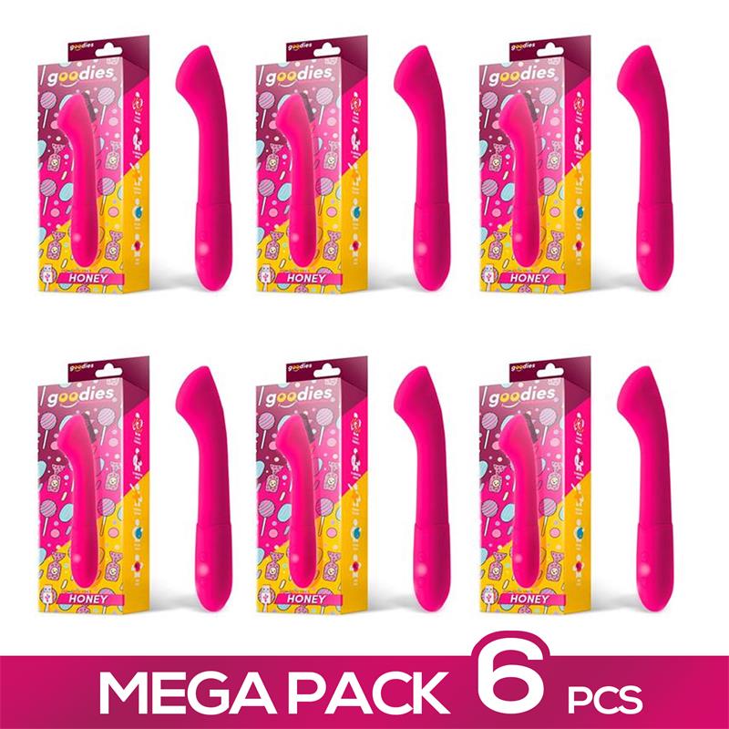 Pack of 6 Honey G Spot Vibe
