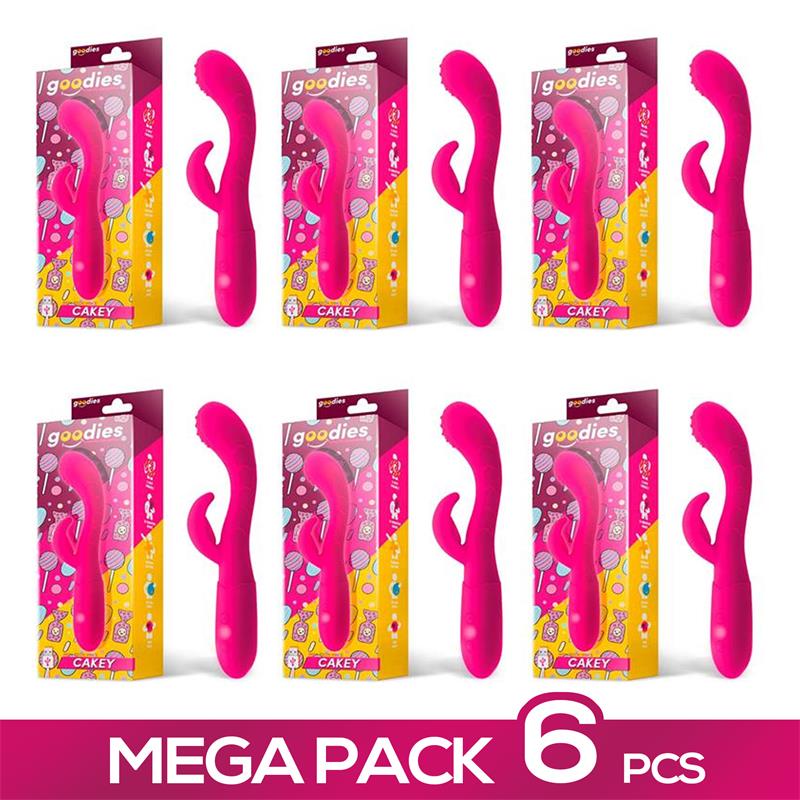 Pack of 6 Cakey G Spot Vibe