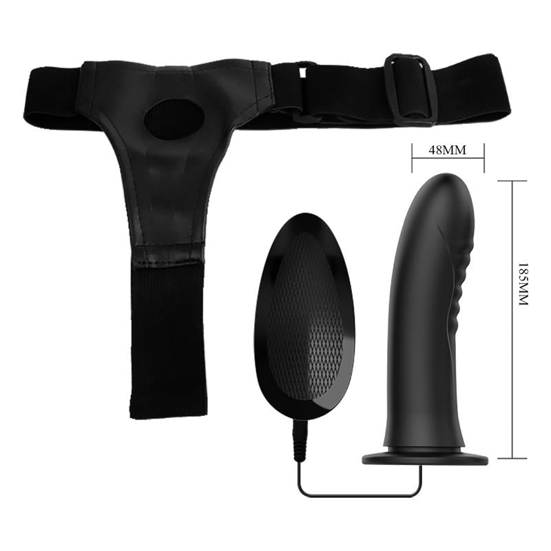 Myron Strap On with Vibrating Dildo 72