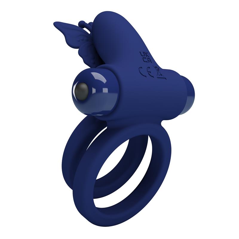 Vibrating Double Penis Ring