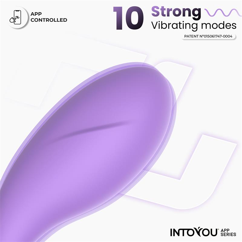 Bulby Egg Vibrator with App Lavander