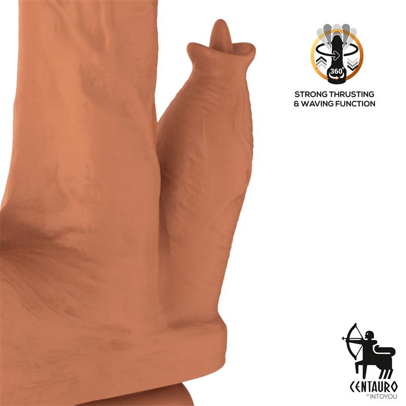 Quintus Dildo with Thrusting Waving and Vibration 9 23 cm