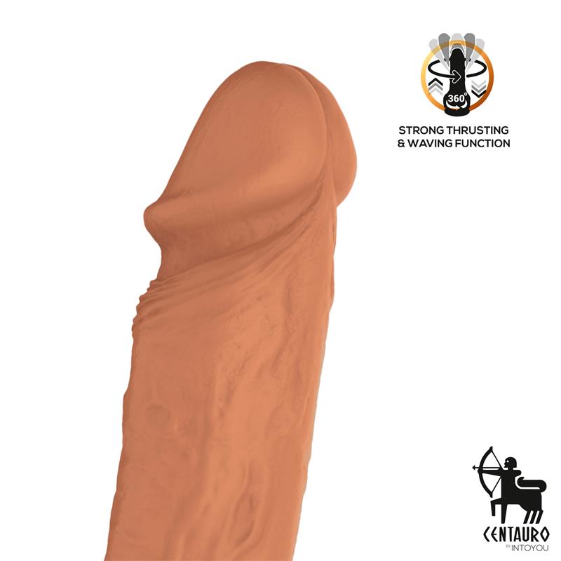 Quintus Dildo with Thrusting Waving and Vibration 9 23 cm