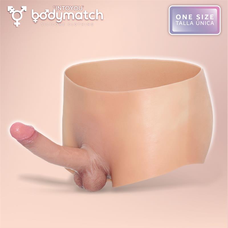 Blayke Boxer with 18 cm Built in Penis Liquid Silicone One Size