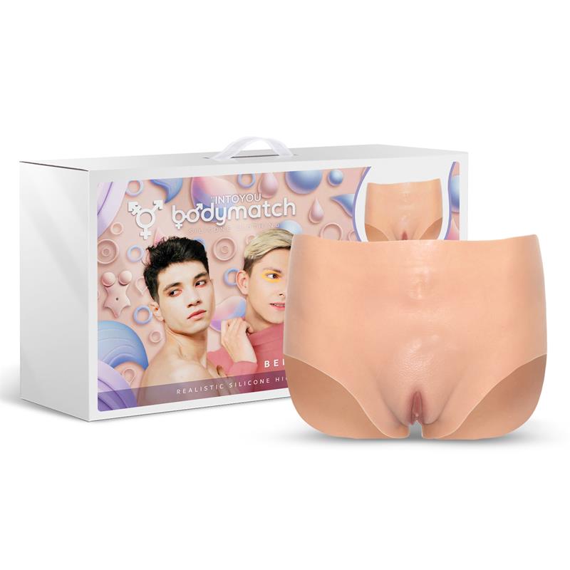 Bennie Realistic Vagina and Anus Panties Liquid Silicone Size M