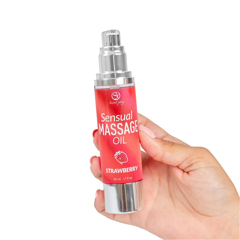 Sensual Massage Oil Strawberry 50 ml