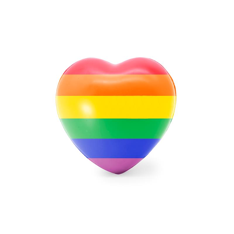 Heart Shaped Stress Ball LGBT