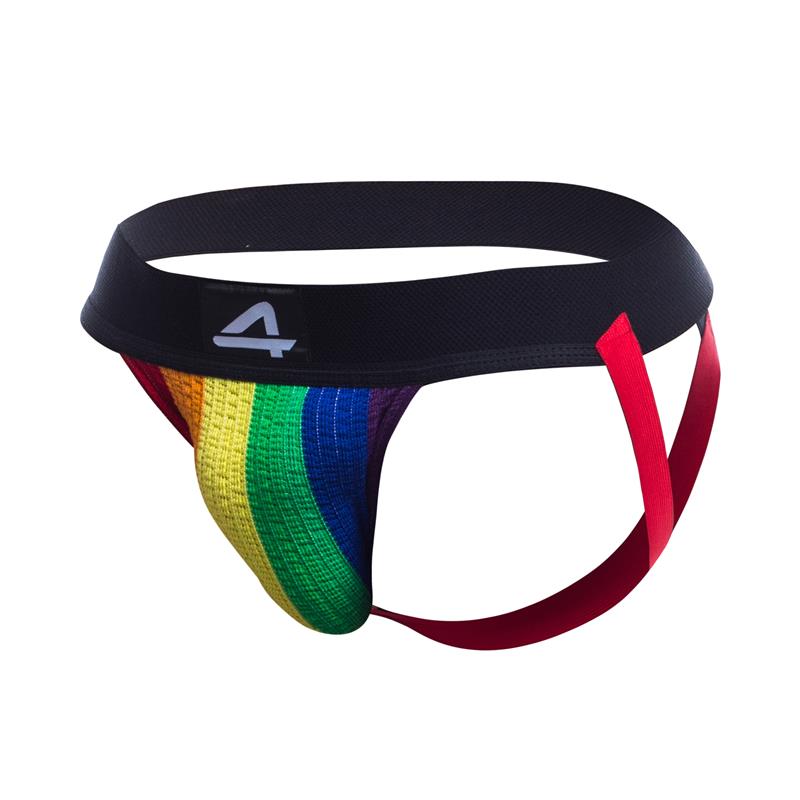 Stripe Pride Jockstrap Pride Flag LGBT