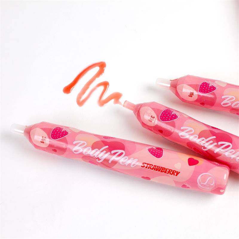 Body Pen Display 24 units 12 Strawberry 12 Chocolate