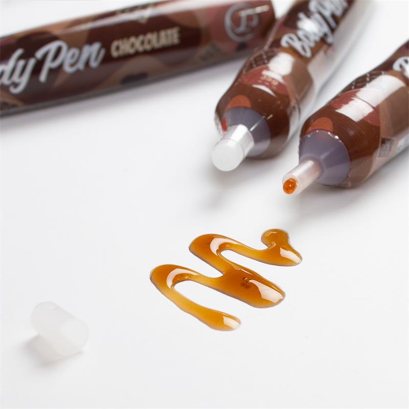 Body Pen Display 24 units 12 Strawberry 12 Chocolate