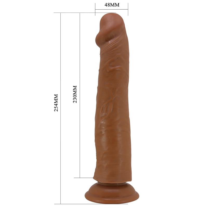 Sharife Dildo Sliding Skin Retractil 25 cm