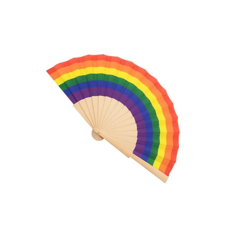 LGBT Pride Wooden Fan