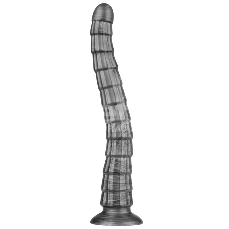 Vibrax Slider Anal Dildo with Vibration King Sized 145