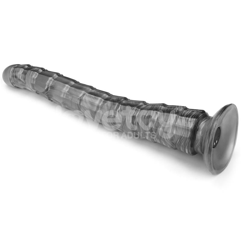 Vibrax Slider Anal Dildo with Vibration King Sized 145