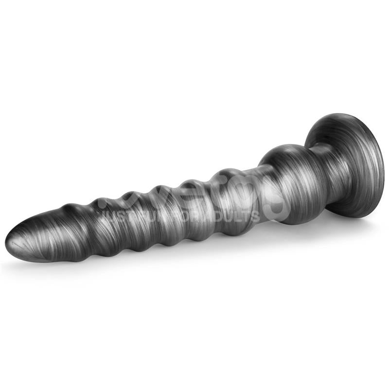 Vibrax Slider Anal Dildo with Vibration King Sized 125
