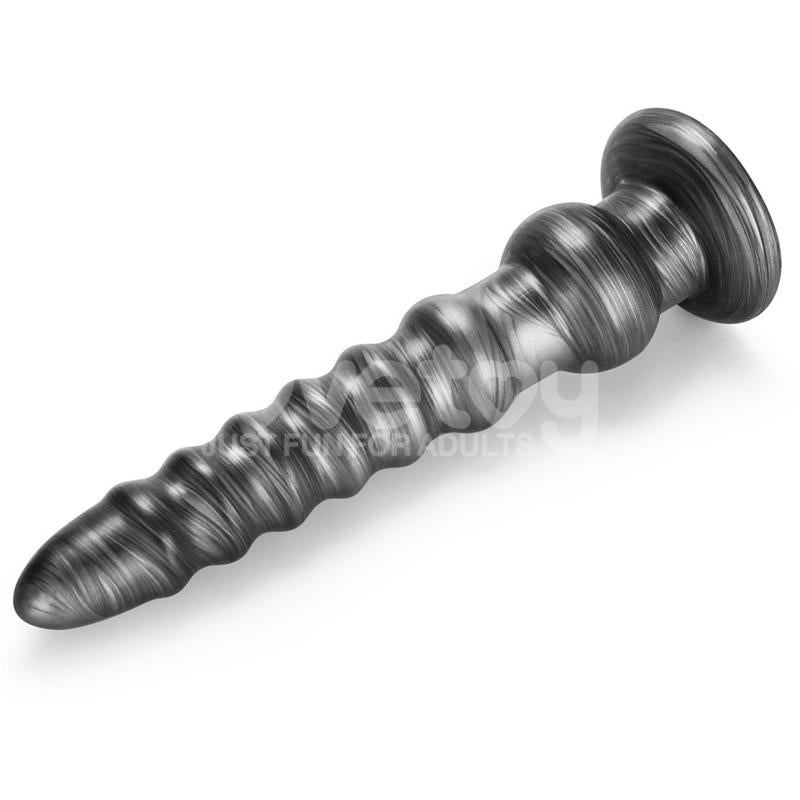 Vibrax Slider Anal Dildo with Vibration King Sized 125