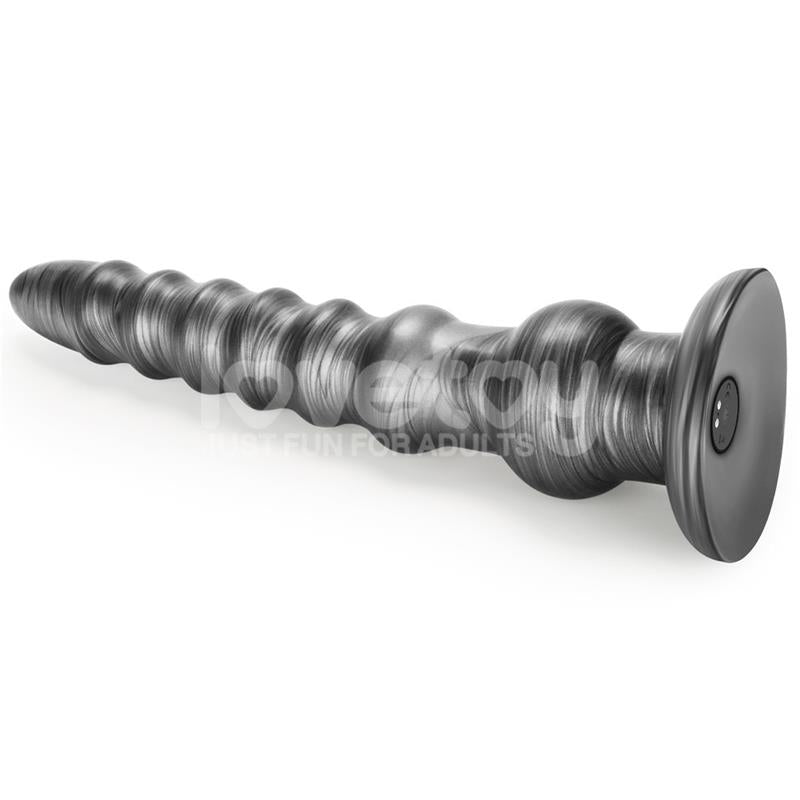 Vibrax Slider Anal Dildo with Vibration King Sized 125