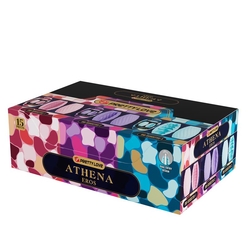 Eros Men Masturbator Display 15 uds Assorted