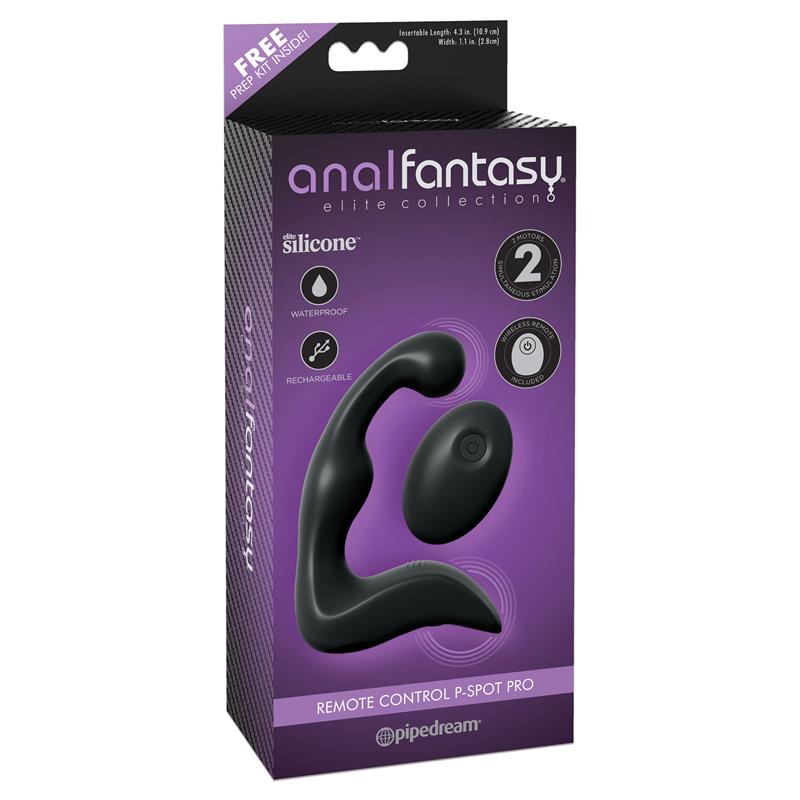 Vibrating P Spot Massager Black