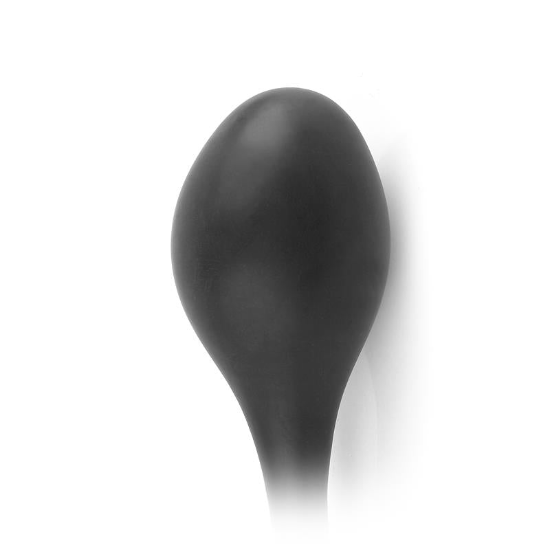 Inflatable Silicone Ass Extensor Black
