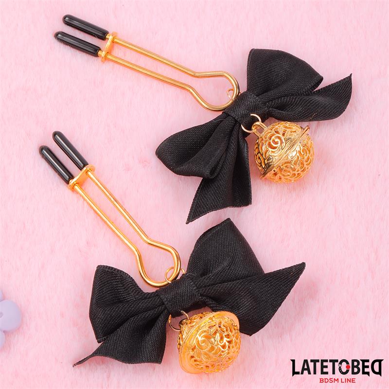 nipple clamps with Bow