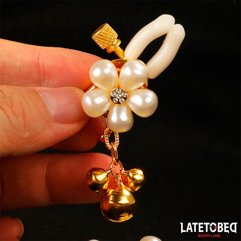 Pearl nipple clamps