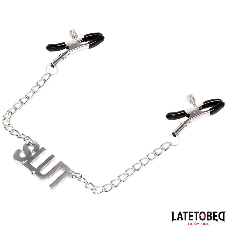 Nipple Clamps with Slut