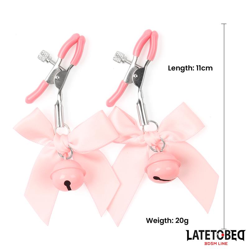 Bow Nipple Clamps with Bell