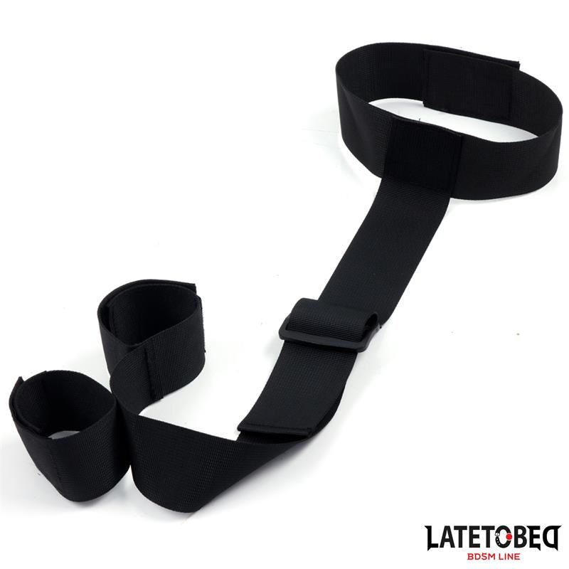 Ribbon Neck to Wrist Bondage