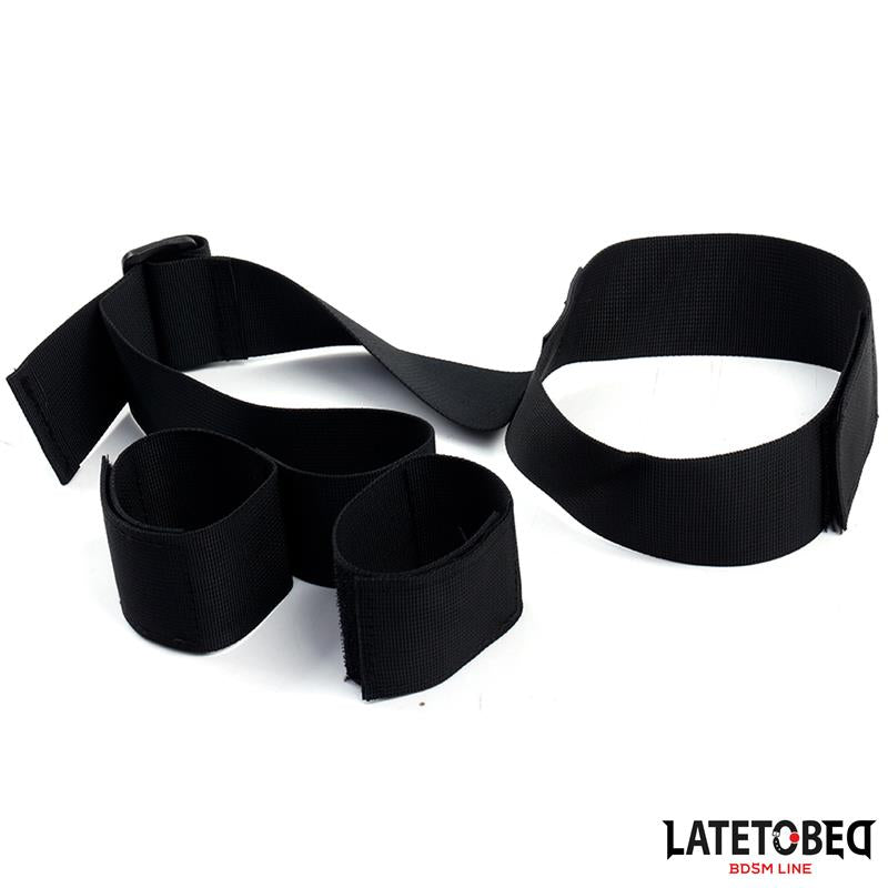 Ribbon Neck to Wrist Bondage