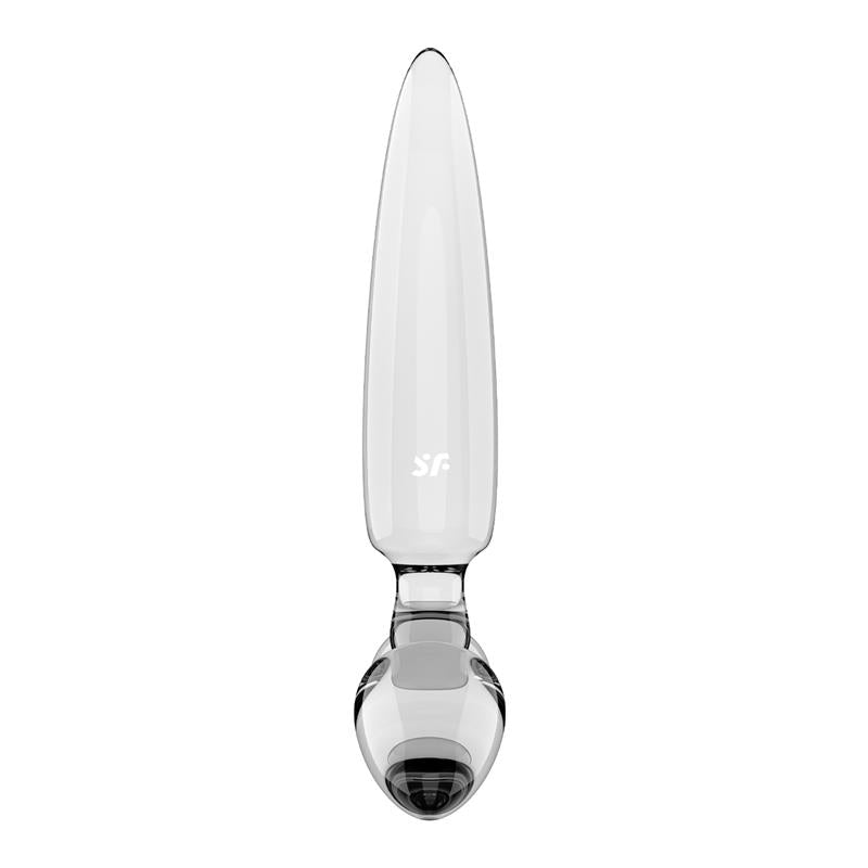 Triple Crystal 1 Glass Dildo