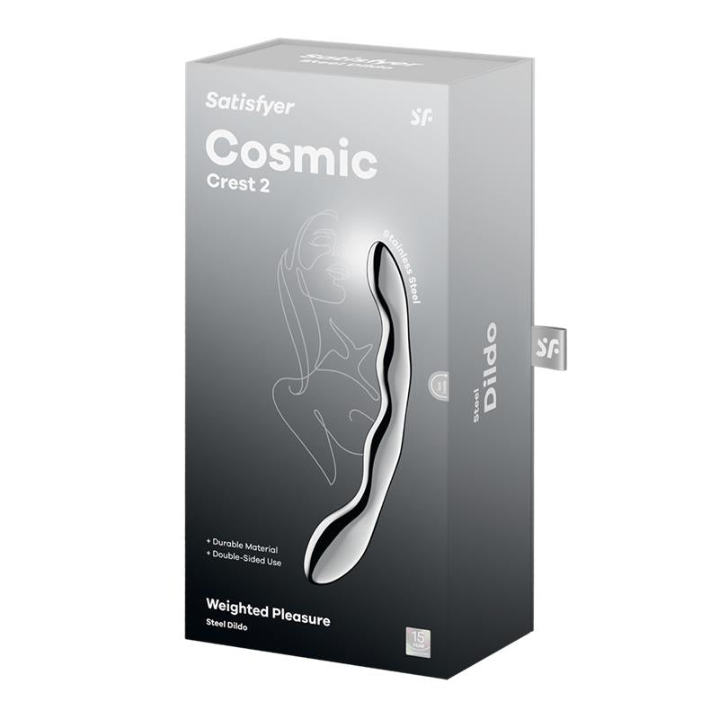 Cosmic Crest 2 Steel Dildo