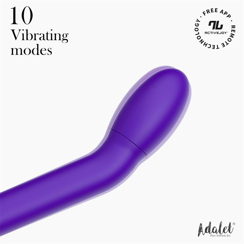 Gently G Point Vibrator with APP Purple