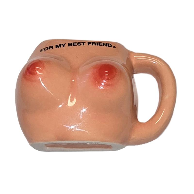 Ceramic Breast Magnet Jar