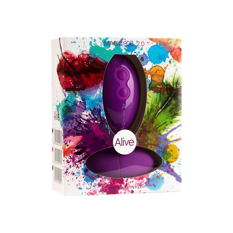 Vibrating Egg Magic egg 30 Purple