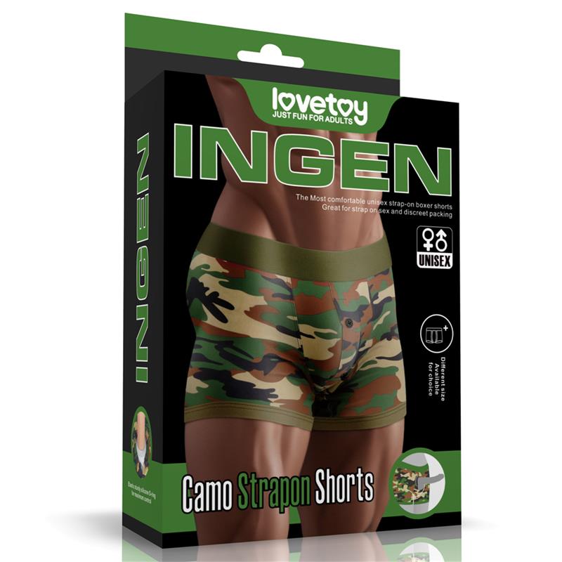 Camo Strapon Shorts 33 37
