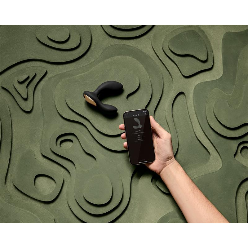 Hugo 2 Prostate massager with black app