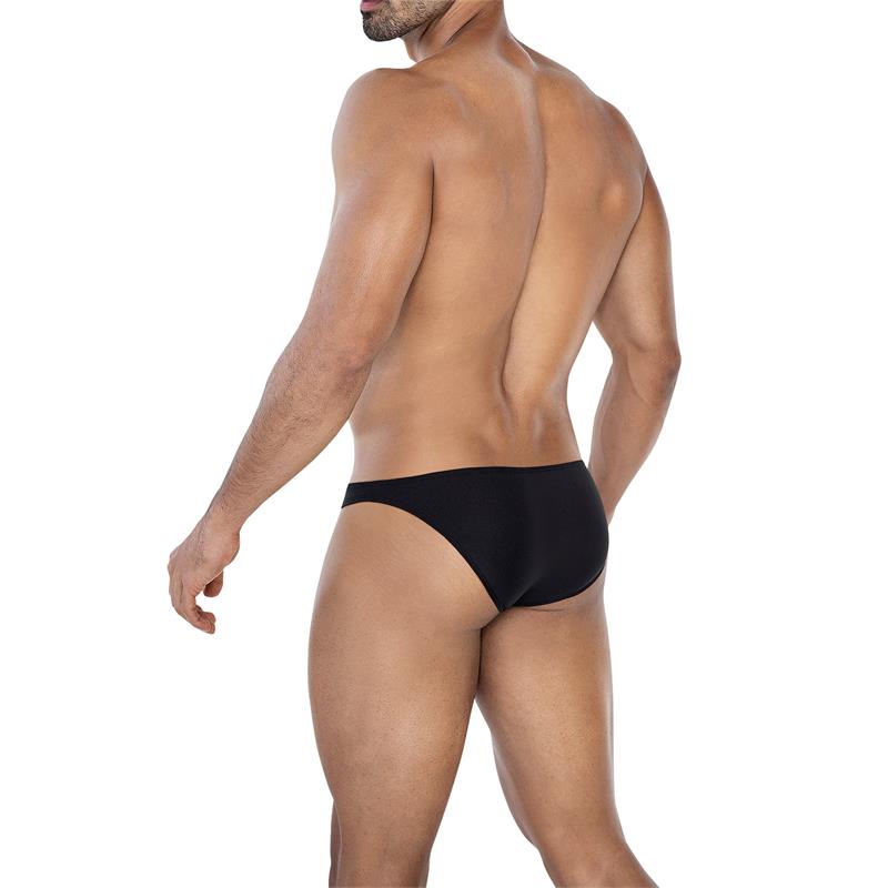 C4MSPXBUL01 Low Rise Bulge Brief Black