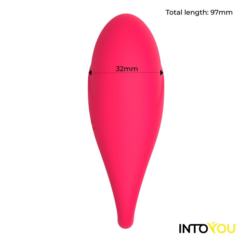 Bulby Vibrating Egg with App Red