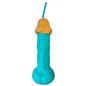 Penis shaped cup Blue 500 ml