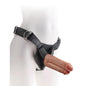 Strap On Harness Two Cocks One Hole 7 Tan
