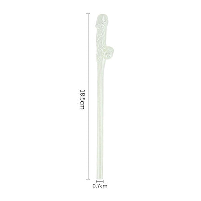 Luminous Willy Straws Pack of 9