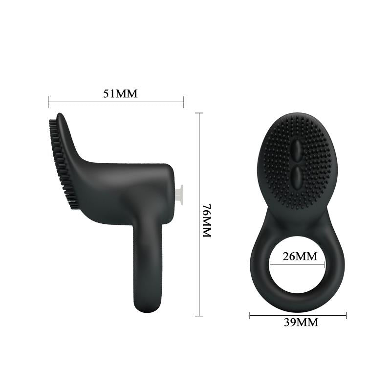 Penis Ring with Vibration Cobra