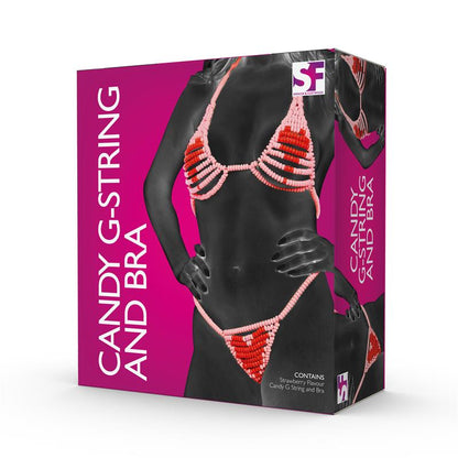 Lovers Candy G String and Bra Set