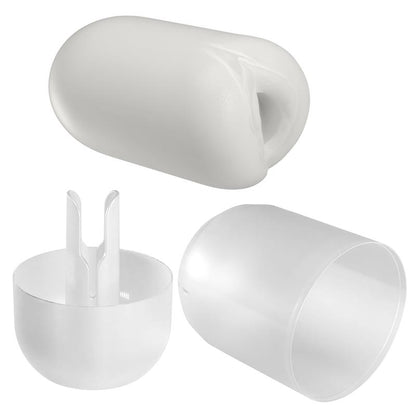 Masha Masturbator Egg Double Texture Whit
