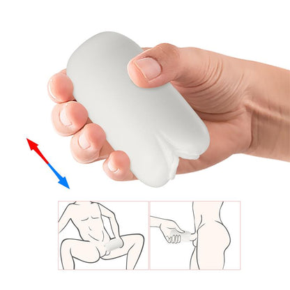 Masha Masturbator Egg Double Texture Whit